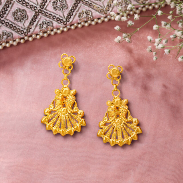 Shimmering Gold Necklace Set for the Bengali Bride,,hi-res 2
