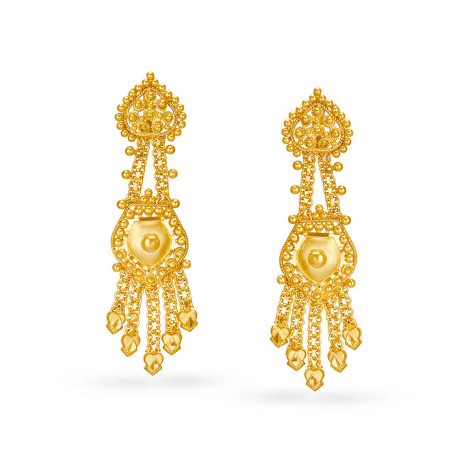 Alluring Gold Necklace Set
