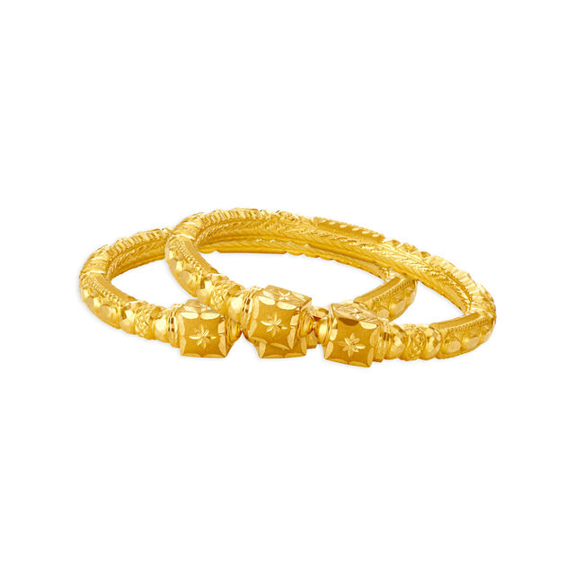 Tanishq Gold Bangle,,hi-res 