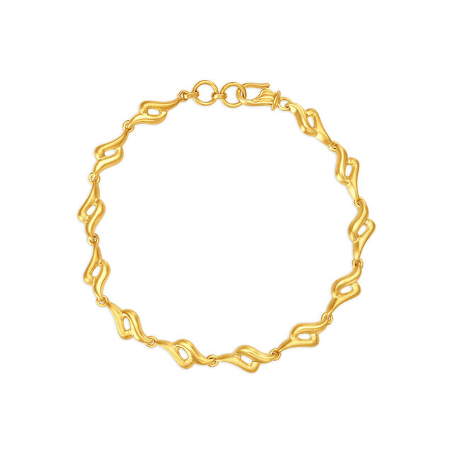Yellow Gold Bracelet,,hi-res 