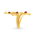 Classy 22 Karat Yellow Gold Spiral Ring,,hi-res 3