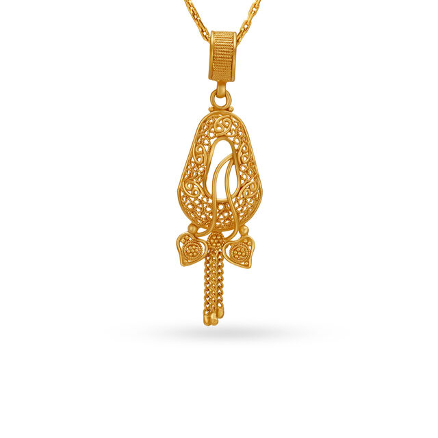 MarvelousTraditional Gold Pendant,,hi-res 2