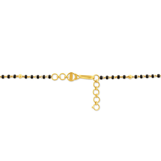 Circular Enamelled Mangalsutra