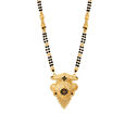 Elaborate Floral Mangalsutra,,hi-res 2