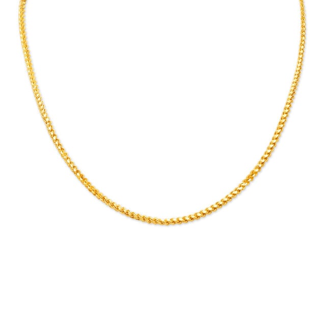 Alluring Yellow Gold Rope Chain,,hi-res