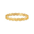 Elaborate Yellow Gold Twist Bangle,,hi-res 