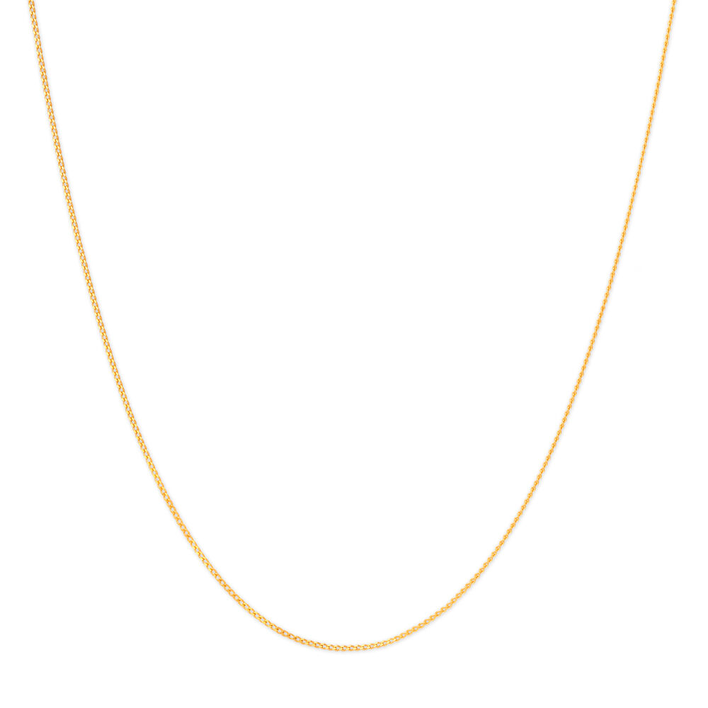 Buy 22 Karat Yellow Gold Chain at Best Price Tanishq UAE