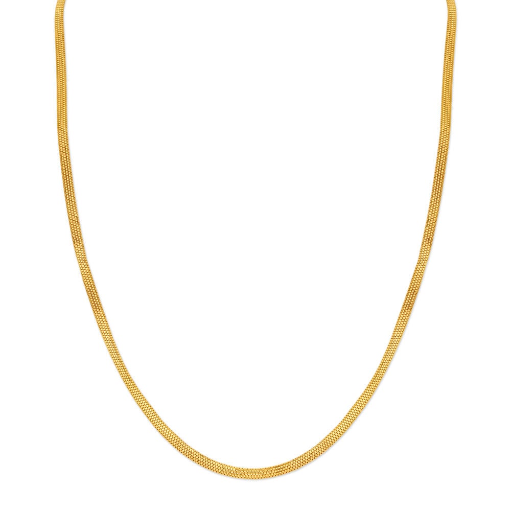 Gold chain in tanishq with price discount