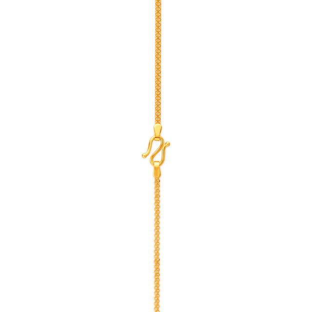 Sleek Gold Cable Chain,,hi-res 2