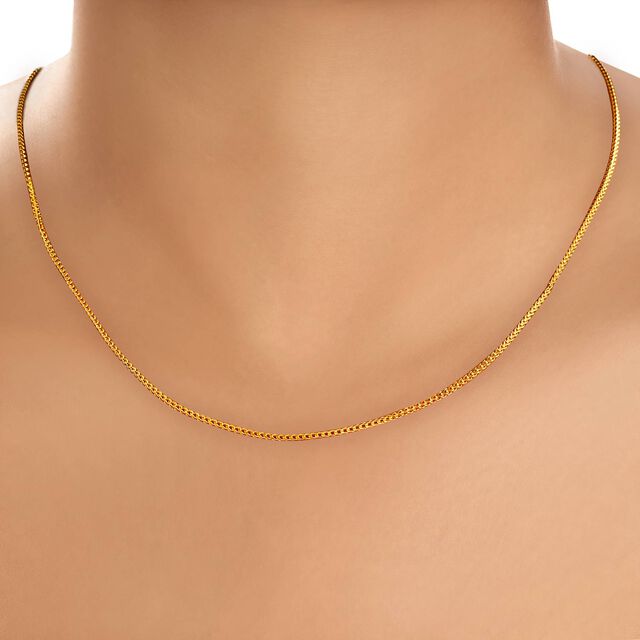 Charming yellow Gold Chain for Kids,,hi-res 3