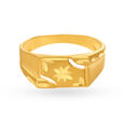 Striking 22 Karat Yellow Gold Floral Ring,,hi-res 2