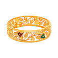 Fascinating Gold Bangle,,hi-res 