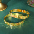 Blazing Gold Bangle Set 