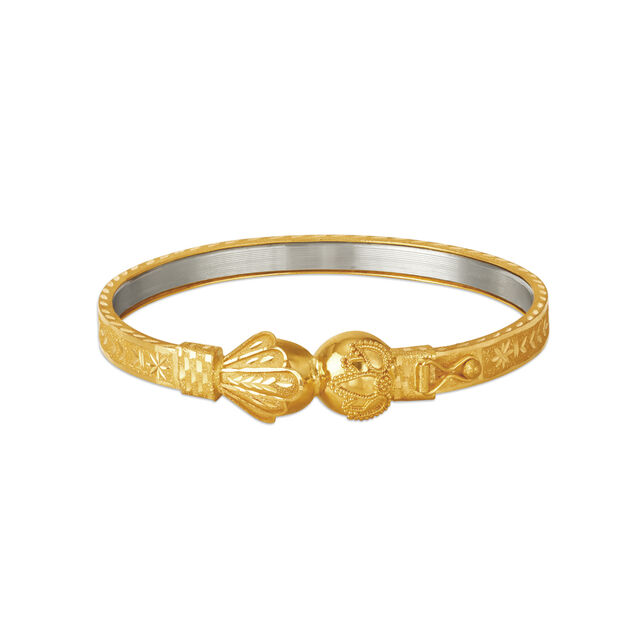 Mesmerising Gold Bangle,,hi-res 