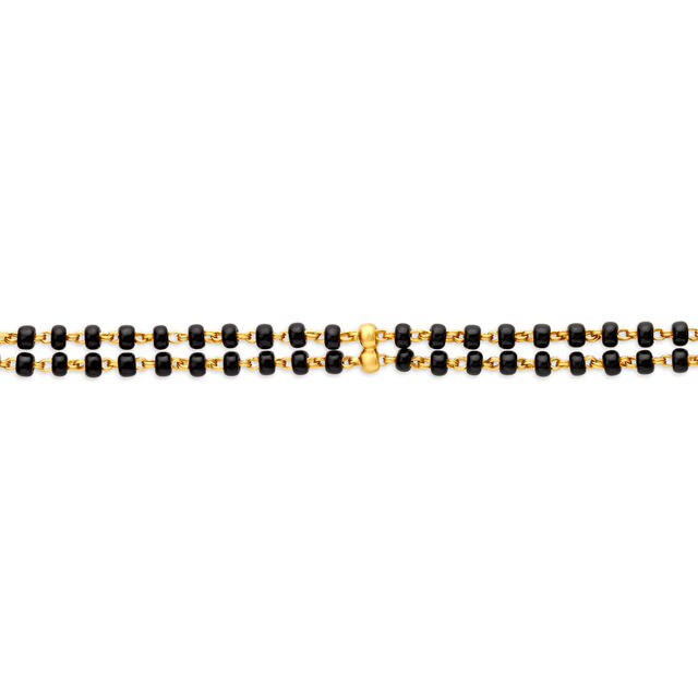 Lavish 22 Karat Yellow Gold Beaded Mangalsutra,,hi-res 3