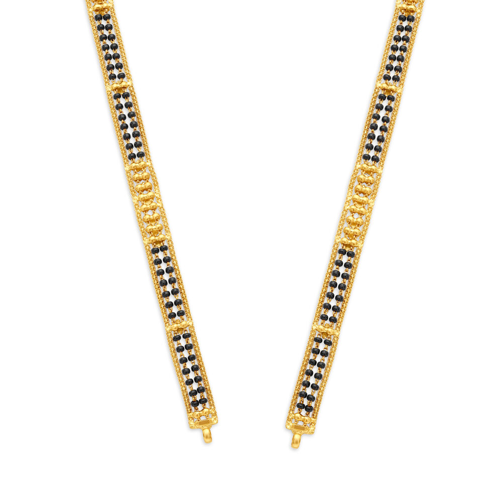 Buy Enchanting Gold Mangalsutra Chain at Best Price Tanishq UAE