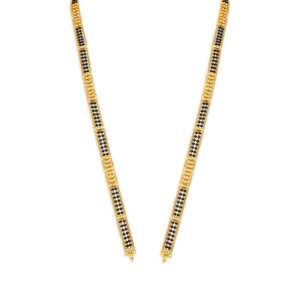 Tanishq 18k gold mangalsutra top