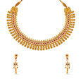 Elegant Gold Necklace Set 