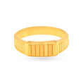 Modish 22 Karat Yellow Gold Geometric Ring,,hi-res 2