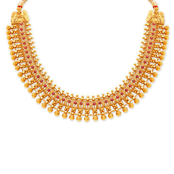 Stunning Gold Necklace for All Brides