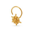 Dainty Gold Nose Pin for the Bengali Bride 3