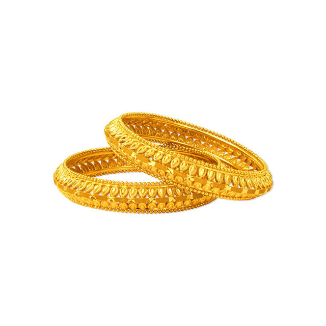 Lustrous Gold Bangles for the Marwari Bride,,hi-res 