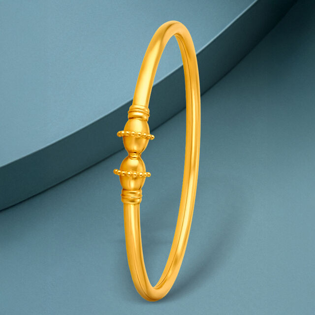 Lustrous Gold Bangle,,hi-res 