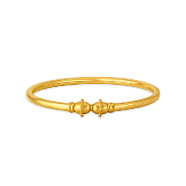 Lustrous Gold Bangle,,hi-res 2