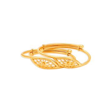 Chic Gold Bangle For Kids