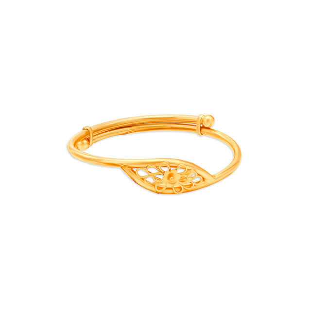 Chic Gold Bangle For Kids,,hi-res 2