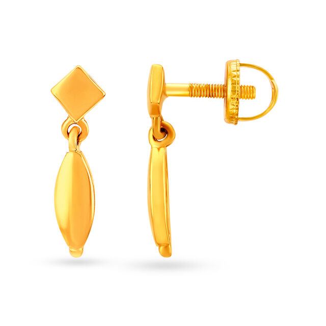 Stately Geometric Drop Earrings,,hi-res 2