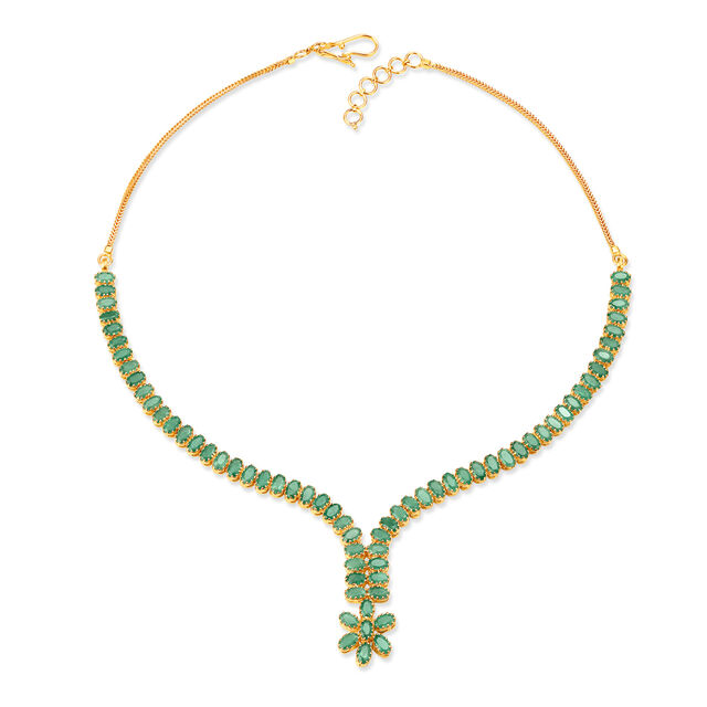 Samaira Emerald Necklace,,hi-res 