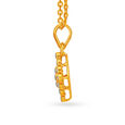 Aesthetic Pendant and Earrings Set with Un-cut Diamonds 3