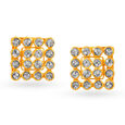 Aesthetic Pendant and Earrings Set with Un-cut Diamonds 4