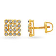 Aesthetic Pendant and Earrings Set with Un-cut Diamonds 5