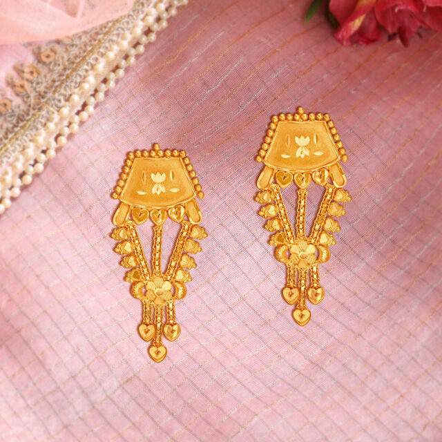 Tanishq Gold Necklace Set,,hi-res