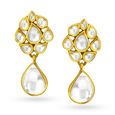 Pristine Gold Necklace Set with Stones 3