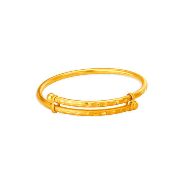 Leaf Wonder Gold Bangles for Kids 2