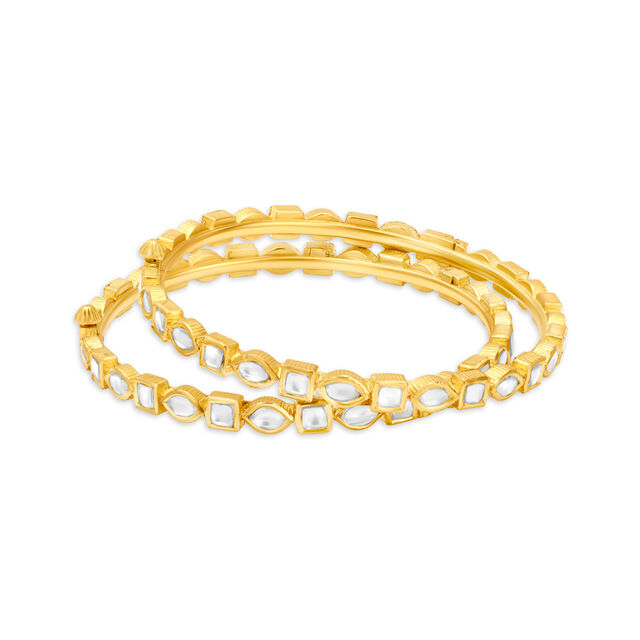Radiant Gold Bangle,,hi-res 