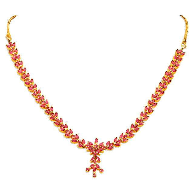 Tarana Ruby Necklace 2