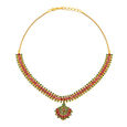 Farah  Emerald and Ruby Necklace,,hi-res 