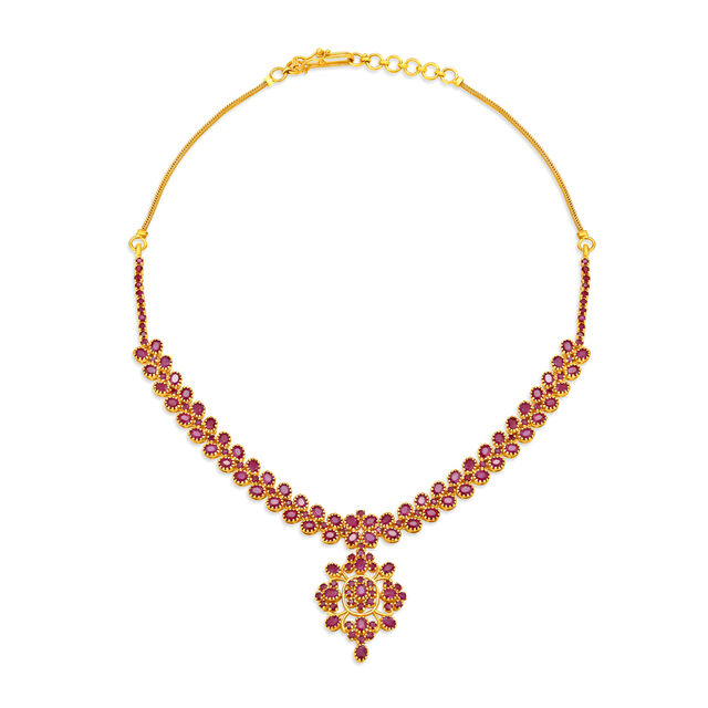 Radiant Ruby Necklace Set 2