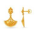 Traditional 22 Karat Yellow Gold Triangular Drops,,hi-res 2