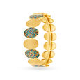 Sophisticated Cubic zirconia Enamel Bangle,,hi-res 2