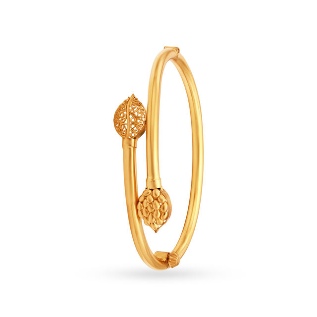 Ethereal Gold Bangle,,hi-res