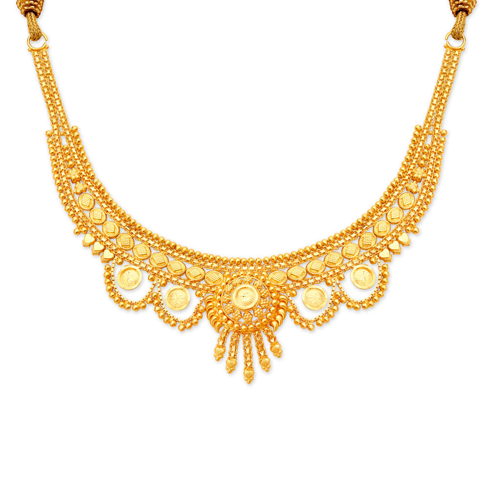 Tanishq pure gold necklace hotsell