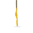 Traditional 22 Karat Gold Half Moon Pendant,,hi-res 2