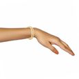 Scintillating Yellow Gold Circular Matrix Bangle 3