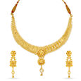 Ethereal Gold Neckwear Set,,hi-res 