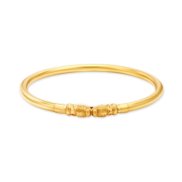 Minimalistic Gold Bangle,,hi-res 